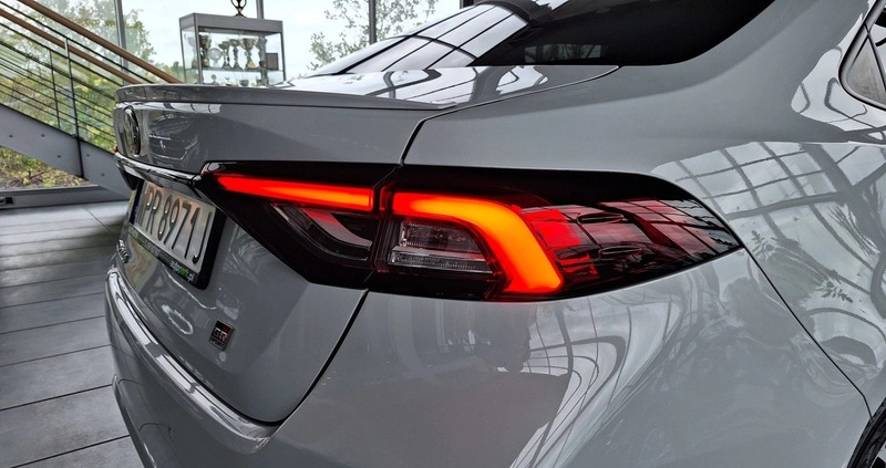 Toyota Corolla cena 94900 przebieg: 70978, rok produkcji 2020 z Międzyrzecz małe 781